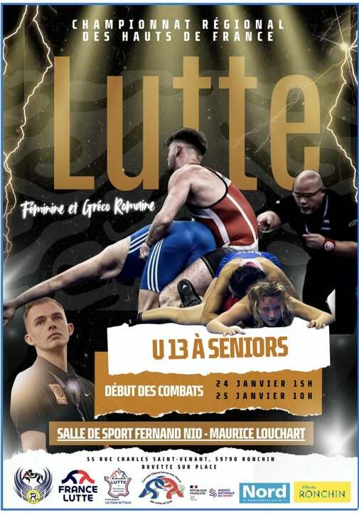 CHAMPIONNAT REGIONAL HAUTS DE FRANCE  U15 U17 U20 LG LF 2026