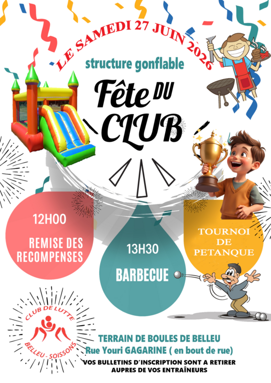 Fête du club de lutte de Belleu Soissons