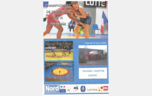 Championnats de France Minimes, cadettes, juniors lutte féminine