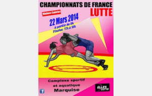 Championnats de France Minimes et cadettes lutte féminine 2014