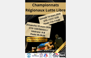 CHAMPIONNAT REGIONAL HAUTS DE FRANCE  SENIORS ET U13 2026