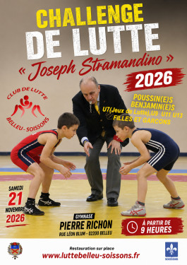 CHALLENGE DE LUTTE JOSEPH STRAMANDINO 2026
