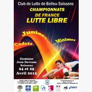 Championnats de France Minimes, cadets, juniors lutte libre