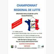 Championnats régional Lutte Gréco-Romaine Benjamins, Minimes, Cadets et Juniors 2018