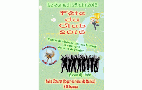 Fête de fin d'année du club de lutte de Belleu-Soissons