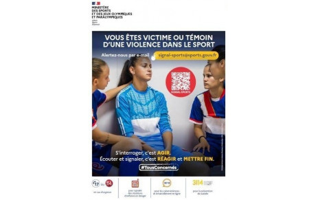 dispositifs de prévention, de signalement et d'accompagnement des victimes (ou des témoins) de violences ou de discrimination.