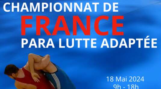 Cagnotte Leetchi Championnat de France Para Lutte Adapté 2024